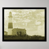 Montauk Lighthouse Poster Print (Voorkant)