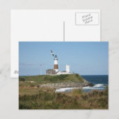 MONTAUK Lighthouse Seagull Love Briefkaart (Voorkant / Achterkant)