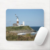 MONTAUK Lighthouse Seagull Love Muismat (Met muis)