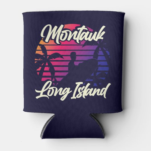 Montauk, Long Island Blikjeskoeler (Voorkant)