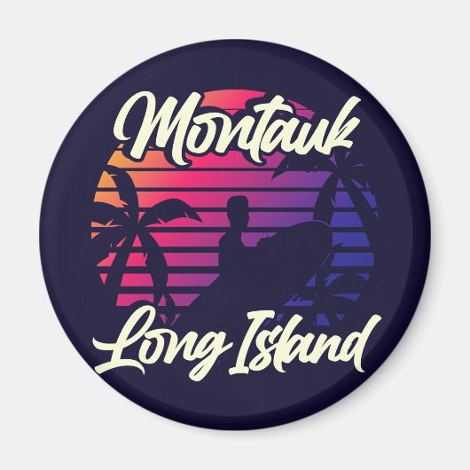 Montauk, Long Island Magneet (Voorkant)