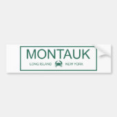 Montauk, Long Island, New York Bumpersticker (Voorkant)