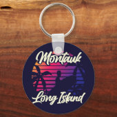 Montauk, Long Island Sleutelhanger (Achterkant)