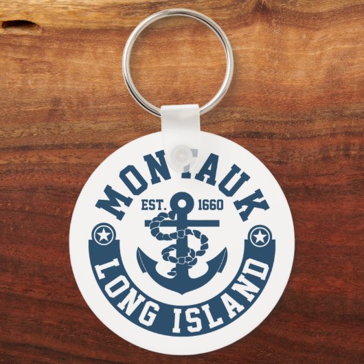 Montauk Long Island Sleutelhanger (Voorkant)