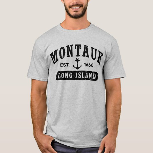 Montauk Long Island T-shirt (Voorkant)