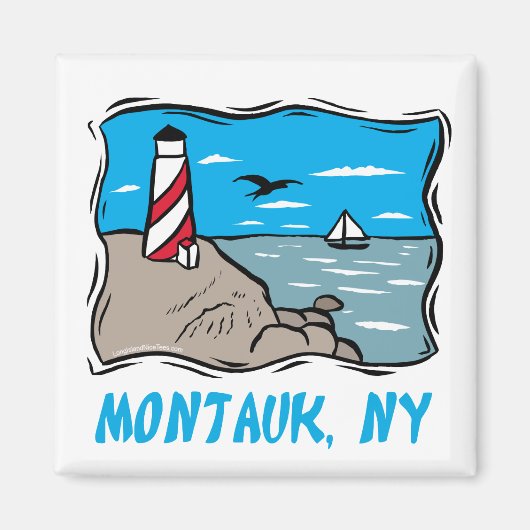 Montauk Magneet (Voorkant)