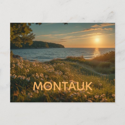 Montauk New York Briefkaart (Voorkant)
