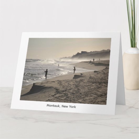 Montauk, New York  Kaart (Voorkant)