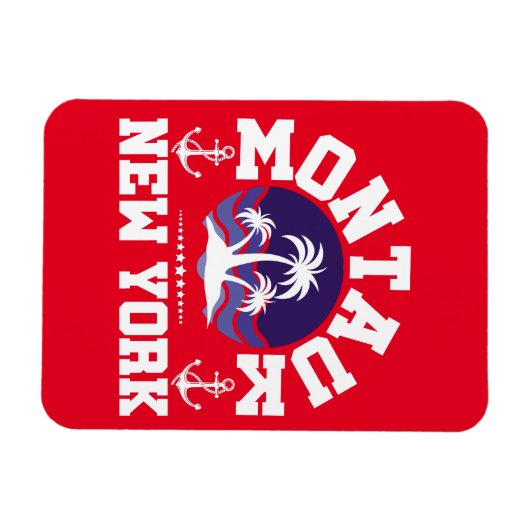 Montauk, New York Magneet (Horizontaal)