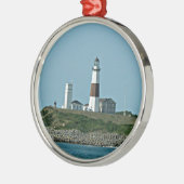 Montauk New York Metalen Ornament (Links)