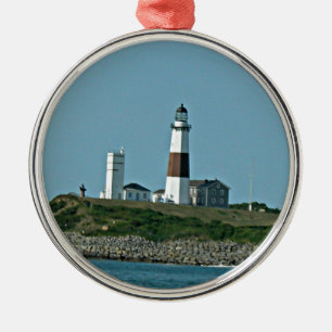 Montauk New York Metalen Ornament