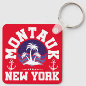 Montauk, New York Sleutelhanger (Achterkant)