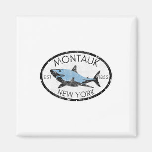 Montauk New York Vissen Haai Vis Strand Bootvaren  Magneet