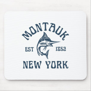 Montauk New York Vissen Marlijn Reizen Vis Strand Muismat