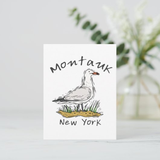 Montauk, NY Briefkaart (Staand voorkant)