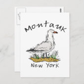 Montauk, NY Briefkaart (Voorkant / Achterkant)