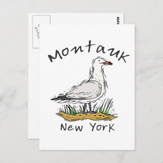 Montauk, NY Briefkaart (Voorkant / Achterkant)
