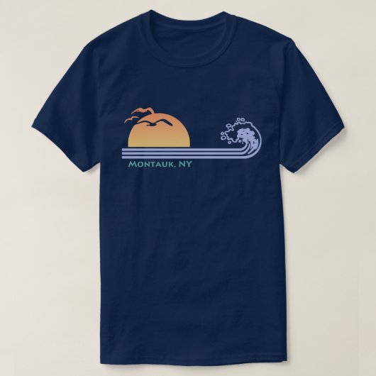 Montauk NY T-shirt (Design voorkant)