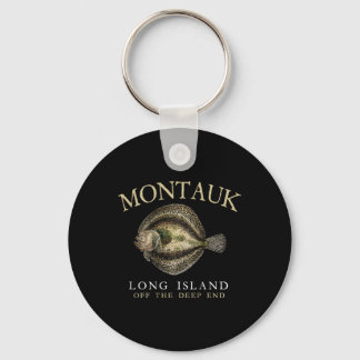 Montauk Off The Deep End Fluke Botervis Vissen Aan Sleutelhanger