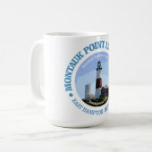 Montauk Point Light Koffiemok (Voorkant links)