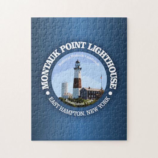 Montauk Point Light Legpuzzel (Verticaal)