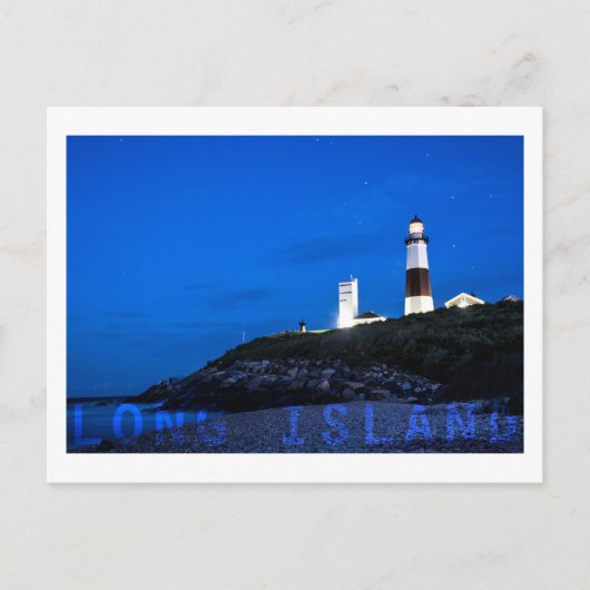 Montauk Point Lighthouse Briefkaart (Voorkant)