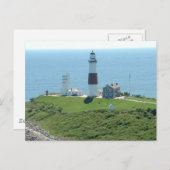 Montauk Point Lighthouse Briefkaart (Voorkant / Achterkant)