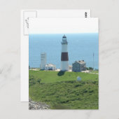 Montauk Point Lighthouse Briefkaart (Voorkant / Achterkant)