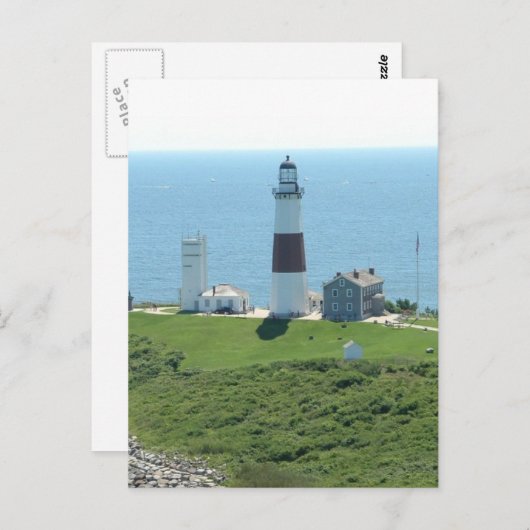 Montauk Point Lighthouse Briefkaart (Voorkant / Achterkant)