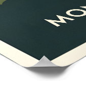 Montauk Point Lighthouse, Coastal Cliff & Sailboat Poster (Hoek)