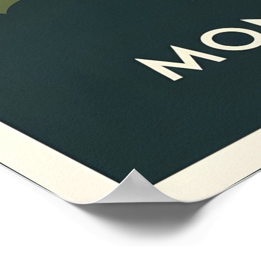 Montauk Point Lighthouse, Coastal Cliff & Sailboat Poster (Hoek)