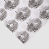 Montauk Point Lighthouse Hamptons Long Island NY Tissuepapier (Detail)