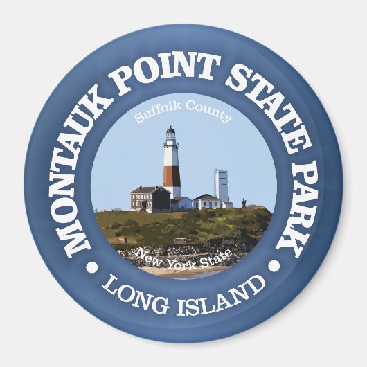 Montauk Point State Park Magneet (Voorkant)