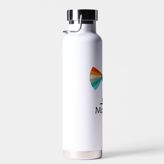 Montauk Point, vuurtoren in New York, regenboog Waterfles (Rechts)