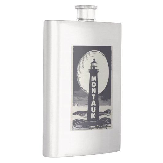 Montauk Point vuurtoren Moon Flacon (Rechts)