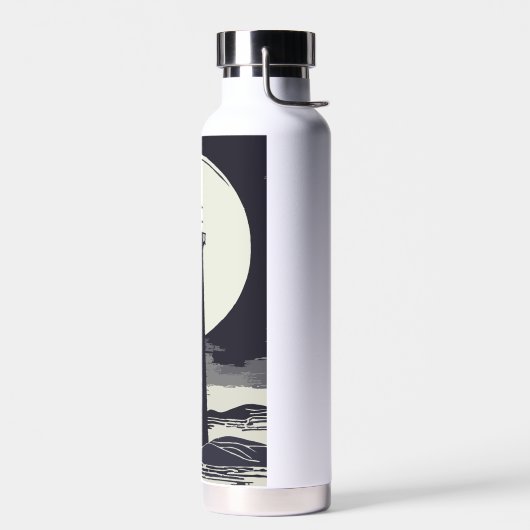 Montauk Point vuurtoren Moon Waterfles (Links)