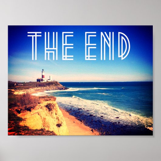 montauk poster (Voorkant)