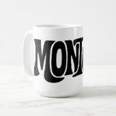 Montauk  retro design New York Hamptons Koffiemok (Voorkant links)