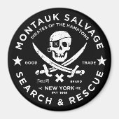 Montauk Salvage Co. 2" Magnet v1 (Voorkant)