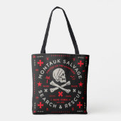 Montauk Salvage Co. Bandana Beach Bag Tote Bag (Achterkant)