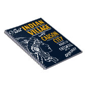 Montauk Salvage Co. / Indiase dorp Retro Notitieboek (Rechterzijde)