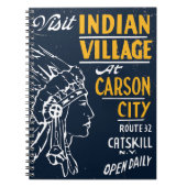 Montauk Salvage Co. / Indiase dorp Retro Notitieboek (Voorkant)