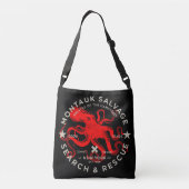 Montauk Salvage Co. Octopus Canvas tas (Achterkant)