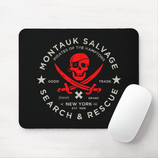 Montauk Salvage Co. Pirate Muismat (Met muis)