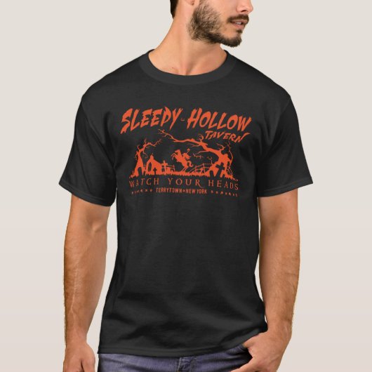 Montauk Salvage Co.: Sleepy Hollow T-Shirt Sinaasa (Voorkant)
