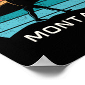 Montauk surfen poster (Hoek)