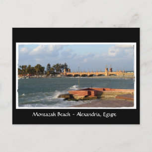 Montazah Beach - Briefkaart Egypte