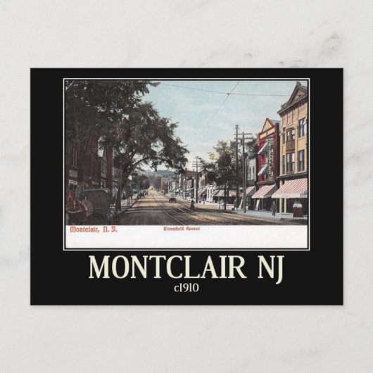 Montclair, New Jersey,  Briefkaart (Voorkant)