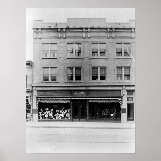 Montclair, New Jersey, Louis Harris Store,  Poster (Voorkant)