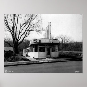 Montclair, New Jersey, Valley Diner, Poster